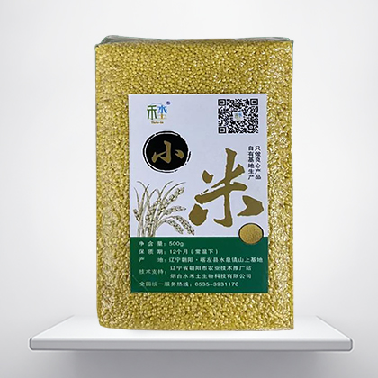 【一斤装】水禾土辽宁朝阳小米 公司自产 品质保证 山东省内5袋包邮